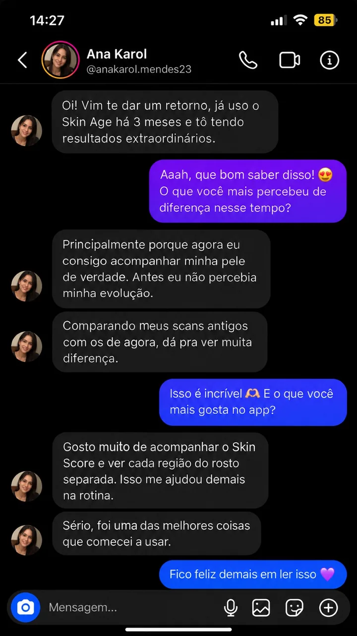 Conversa no Instagram com Ana Karol